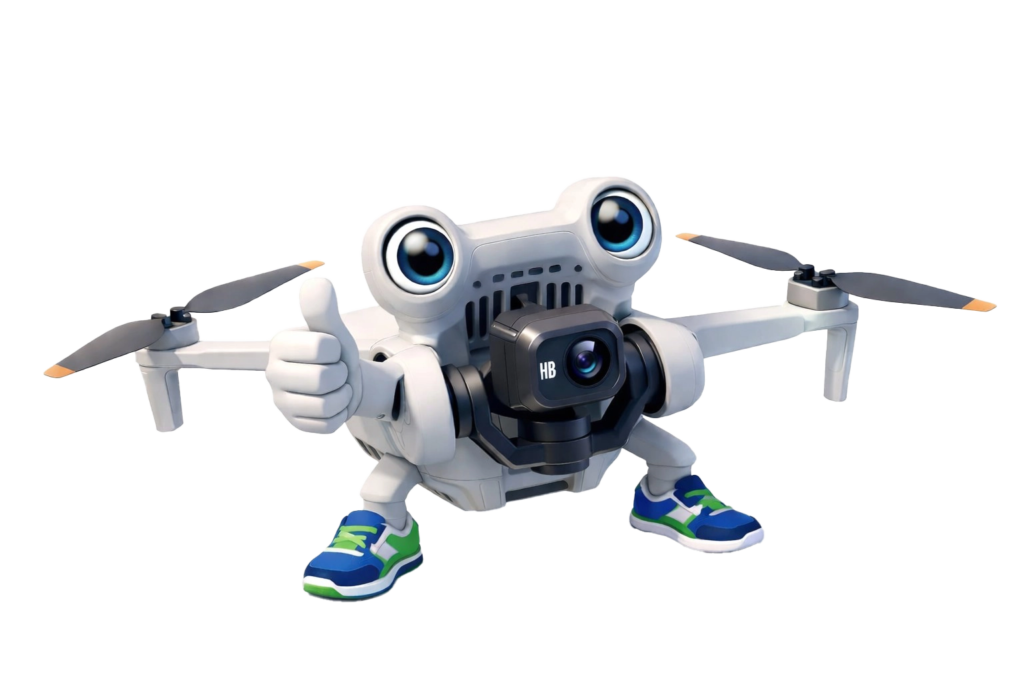 mascotte drone